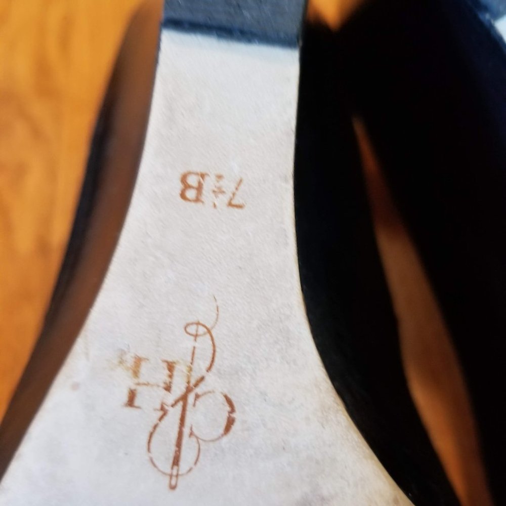 Cole Haan suede tall wedge S7.5 - Picture 10 of 13